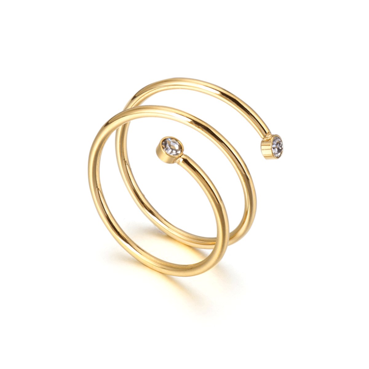 RIVYERA - Bague “Spirale”