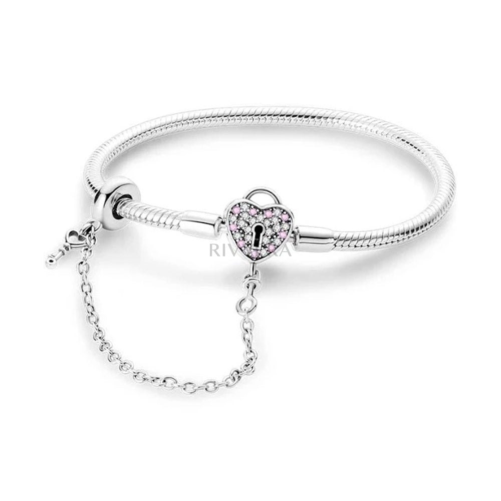 Bracelet Rivy Pink Heart